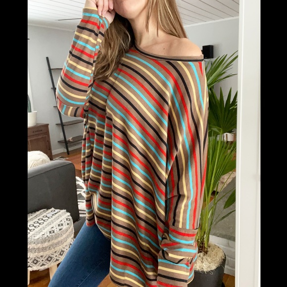 'Spice of Life' Striped Top - Picture 3 of 8